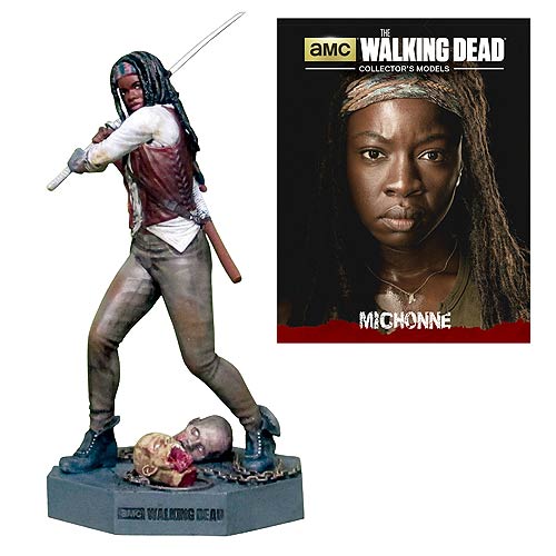 The Walking Dead Michonne Figure with Collector Magazine #3